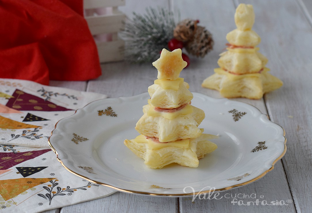 Antipasti con la pasta sfoglia per Natale ricette facilissime!