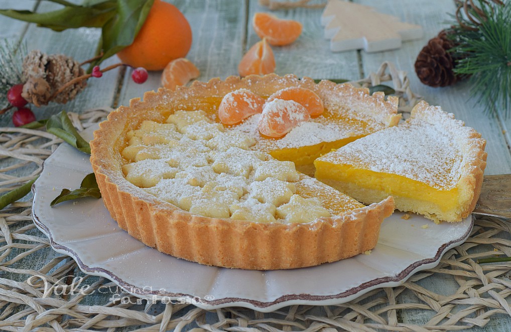 Crostata Di Natale Alle Clementine Ricetta Dolce