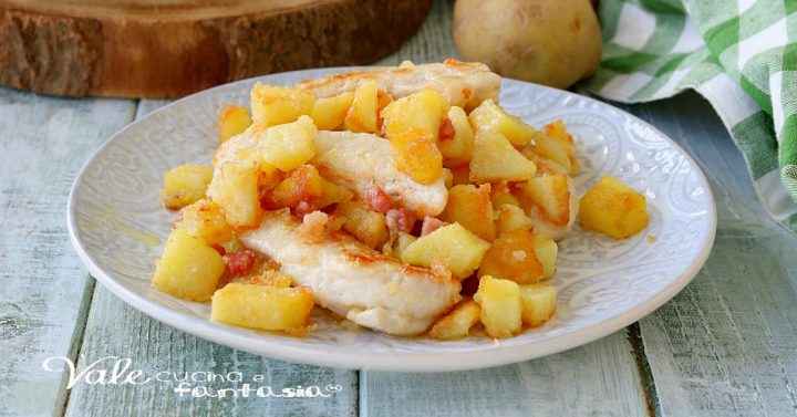 PETTI DI POLLO E PATATE IN PADELLA croccanti con un trucco