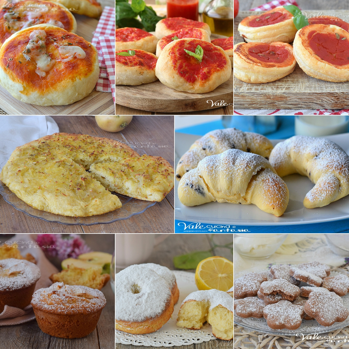 MERENDE PER LA SCUOLA fatte in casa sia dolci che salate