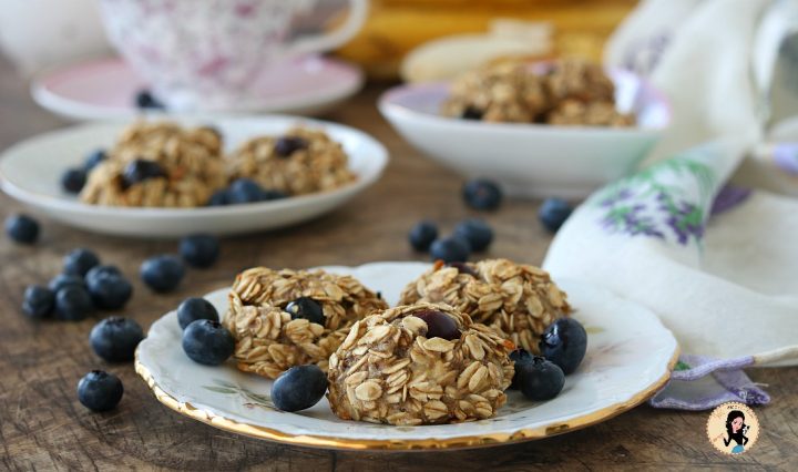BISCOTTI DI AVENA LIGHT e banane ricetta facile