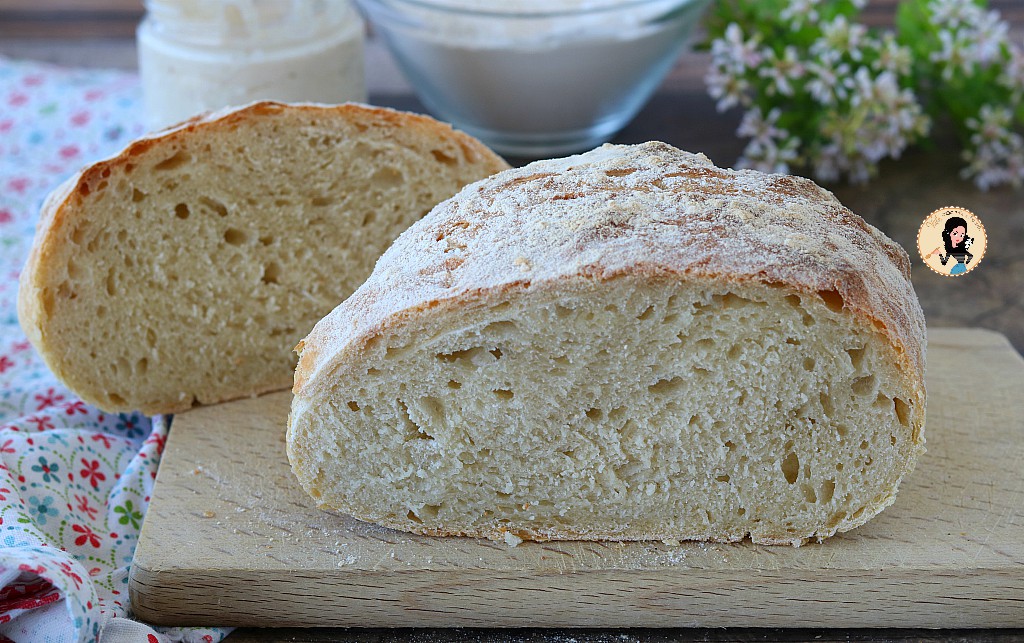 PANE CON LIEVITO MADRE ricetta pane fatto in casa con passo passo