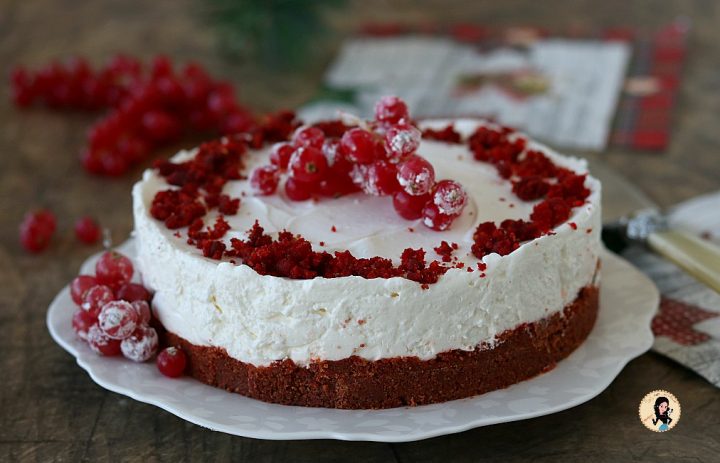 Red Velvet cheesecake torta senza cottura