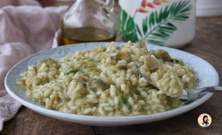 RISOTTO AI CARCIOFI senza burro