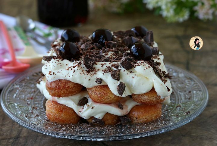 TIRAMISU FORESTA NERA dolce al cucchiaio