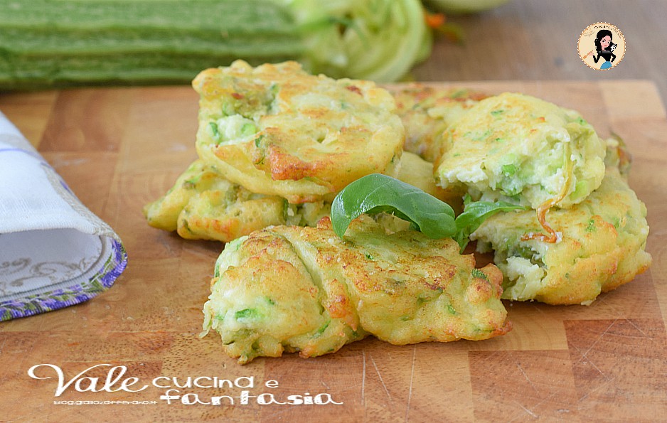 Frittelle di ricotta e zucchine morbidissime