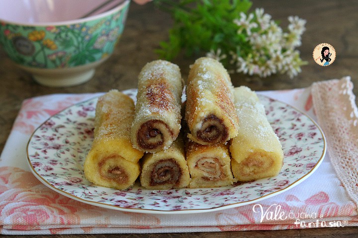 FRENCH TOAST ROLL UPS ricetta dolce furbissima