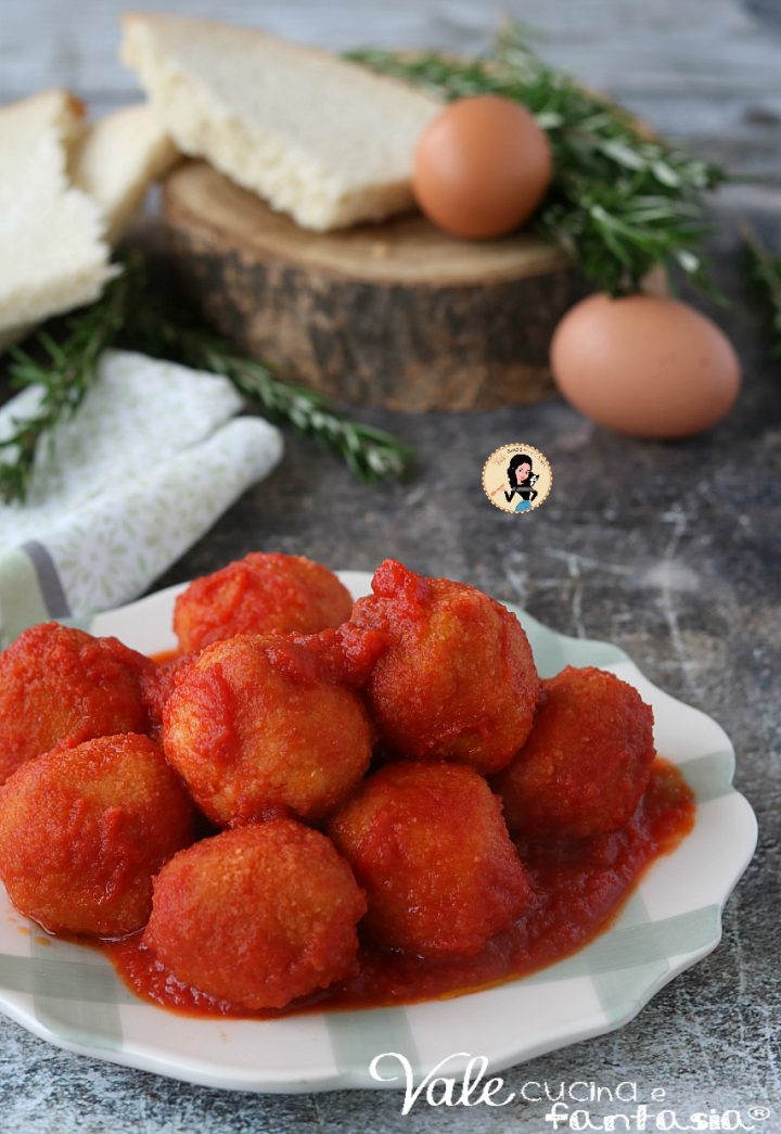 Polpette Di Pane Al Sugo Morbidissime Ricetta Facile