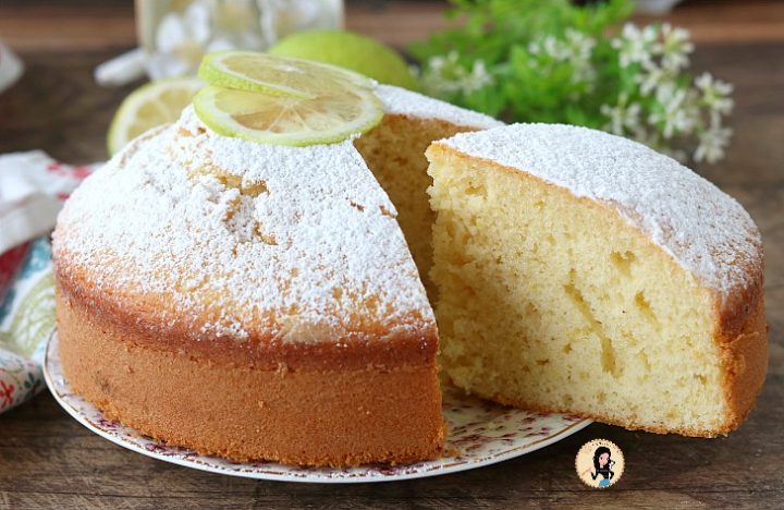 TORTA SOFFICE AL LIMONE senza burro