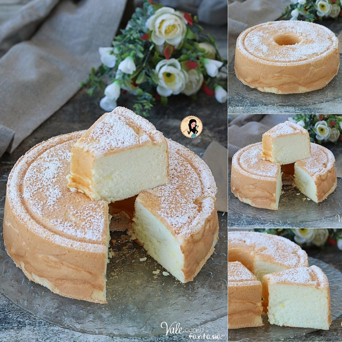 ANGEL CAKE ricetta dolce senza grassi con tutti i consigli e i passaggi