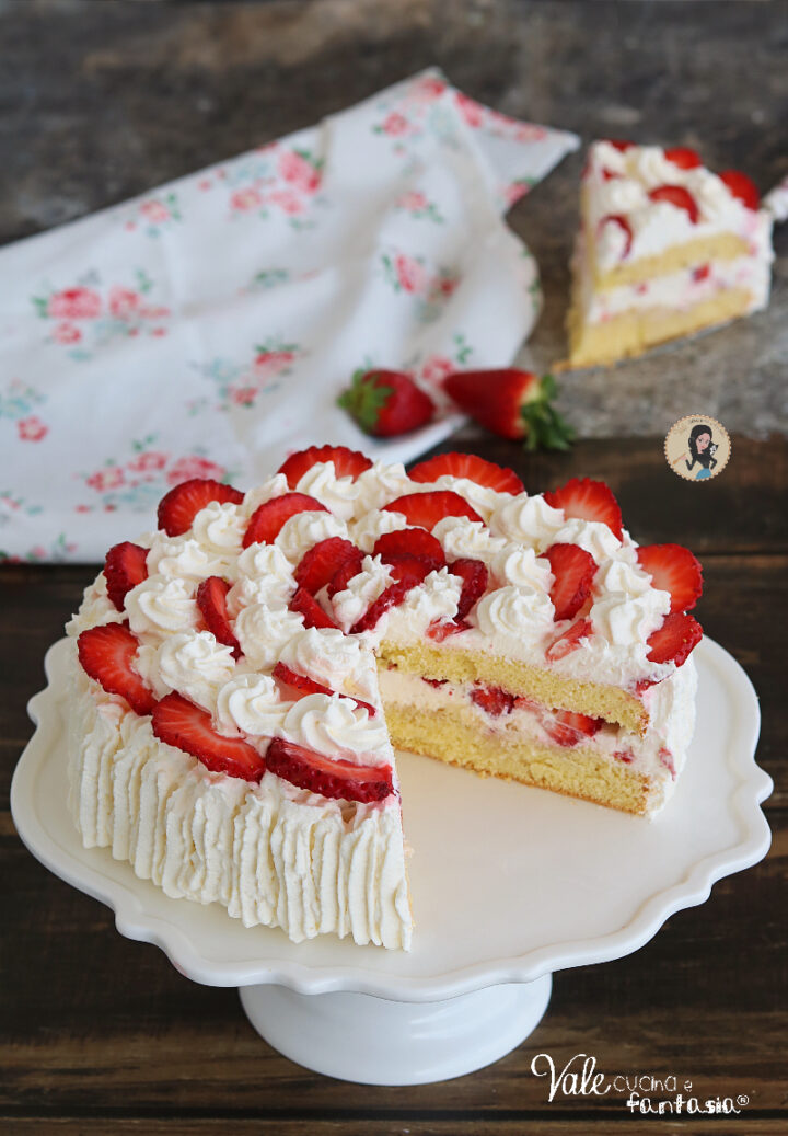 Torta Panna E Fragole Ricetta Facile Con Tutti I Passaggi