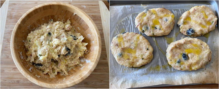 COTOLETTE DI PATATE E TONNO al forno o in padella ricetta facile