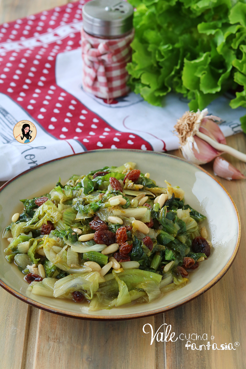 SCAROLA IN PADELLA Ricetta Contorno Facile E Veloce