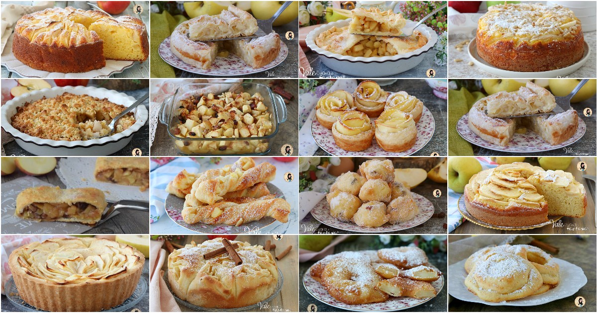 DOLCI CON LE MELE RICETTA FACILI VELOCI E GENUINE