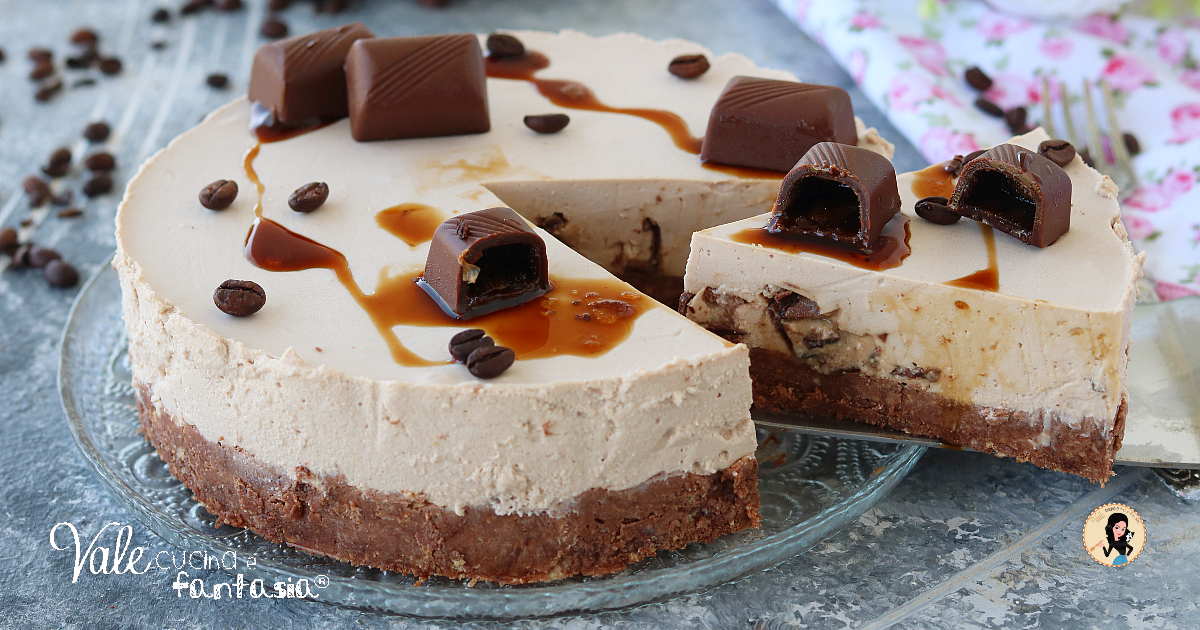 CHEESECAKE POCKET COFFEE ricetta torta fredda senza cottura