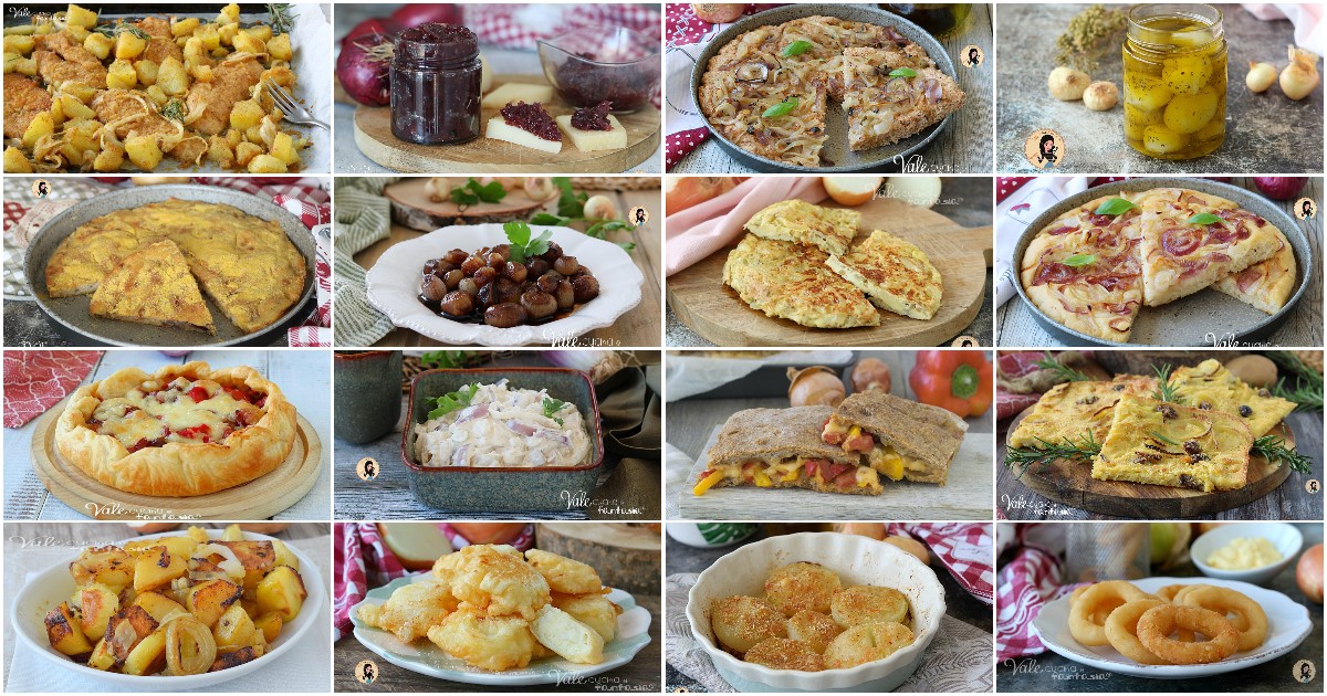 Ricette con le cipolle come cucinarle e tutti i consigli per creare delle ricette gustose!