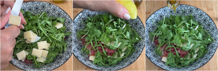 Pasta fredda bresaola rucola e Grana ricetta estiva pronta in 15 minuti!