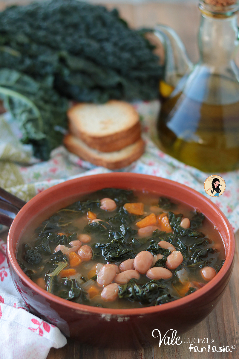 Zuppa Di Fagioli E Cavolo Nero Ricetta Rustica E Facile