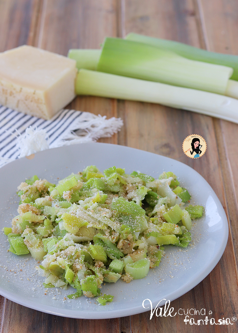 Porri sabbiosi in padella ricetta contorno velocissimo