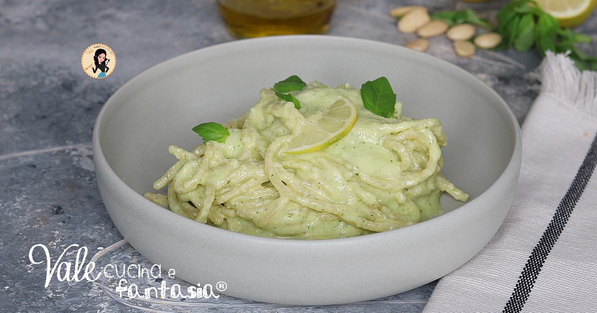 Pasta con pesto di limoni ricetta primo piatto facile e veloce