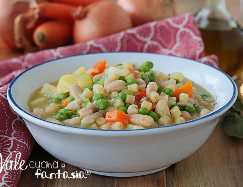 Minestra di legumi e verdure