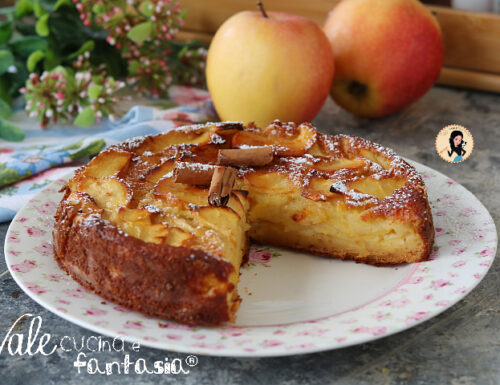 Torta invisibile alle mele