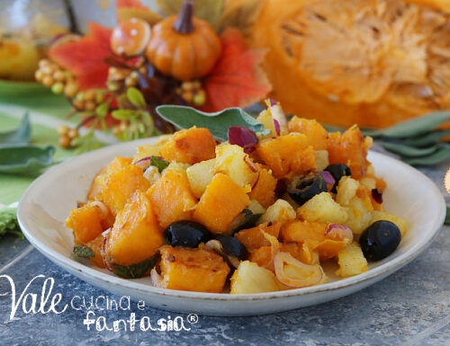 Insalata di zucca e patate