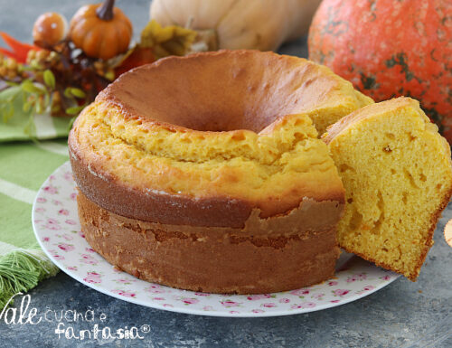 Ciambellone di zucca morbidissimo