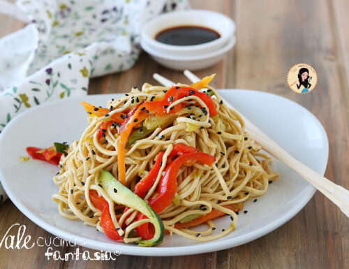 Noodles alle verdure