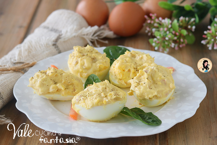 Uova tonnate ricetta per antipasto o secondo piatto