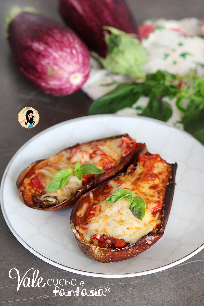 Melanzane ripiene in friggitrice ad aria ricetta melanzane ripiene gusto pizza farcite con pomodorini e mozzarella!