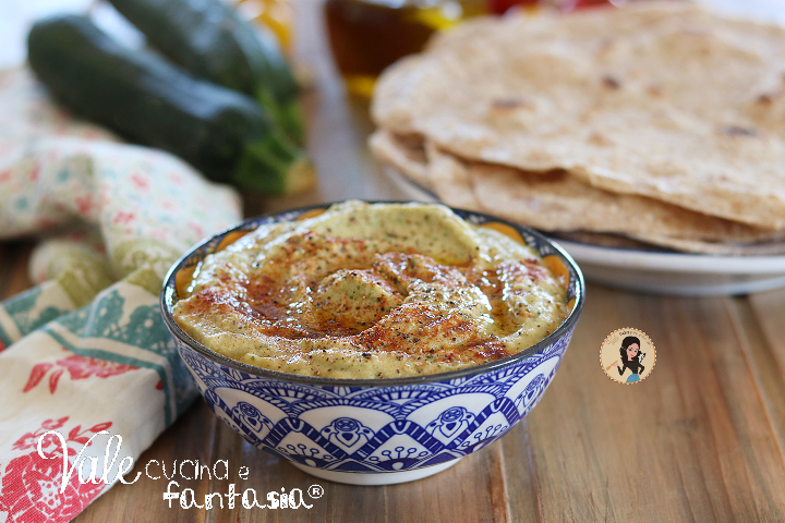 Hummus di ceci e zucchine ricetta salsa facile e subito pronta!