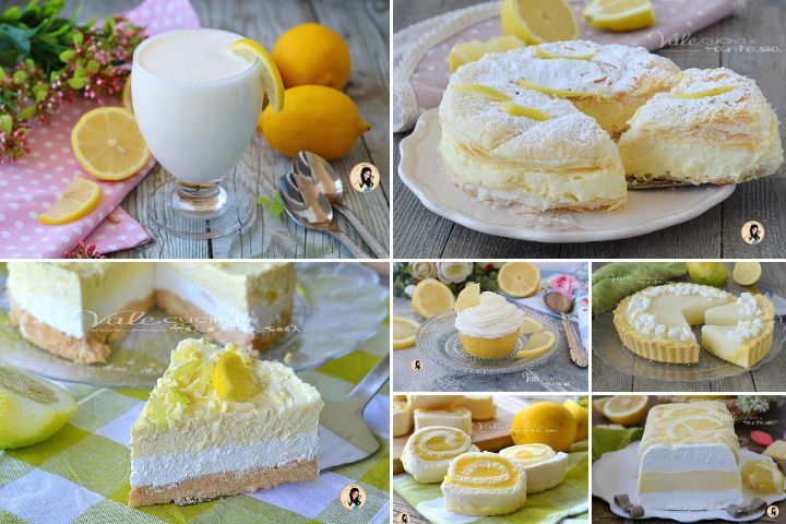 Dolci freddi al limone ricette fresche estive e veloci