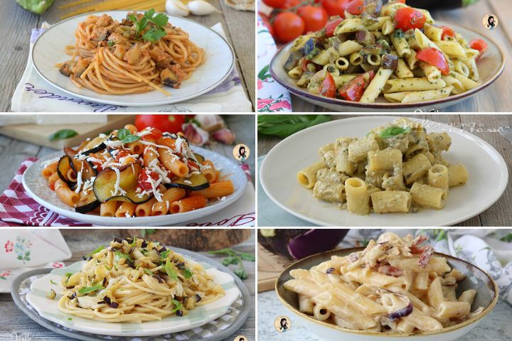 Primi di pasta con le melanzane ricette estive pronte in poco tempo e tutte velocissime!
