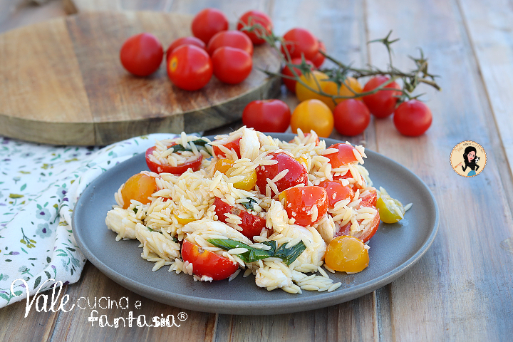 Insalata di risoni ricetta per risoni freddi facile, fresca e colorata!