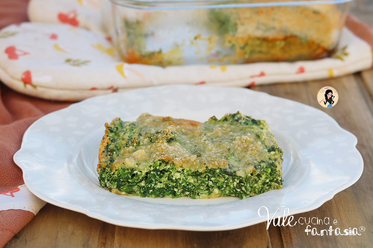 Sformato di ricotta e spinaci ricetta vegetariana facile e veloce!