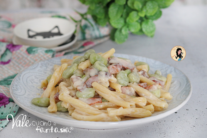 Pasta con fave e guanciale ricetta primo piatto facile, veloce e gustosissimo!