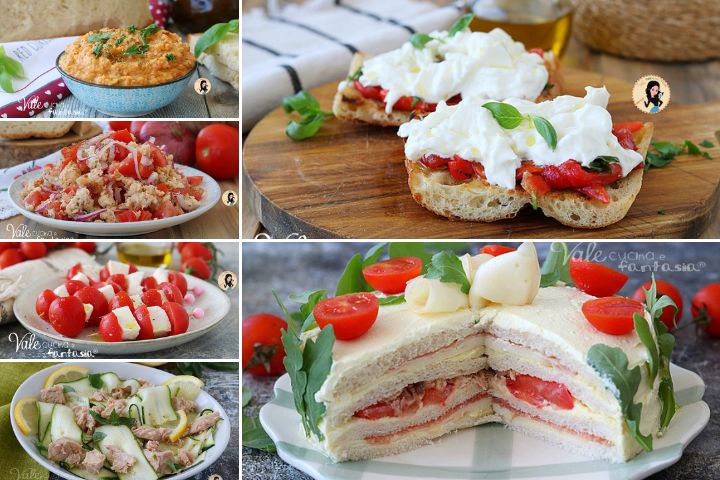 6 Antipasti per l'estate velocissimi ricette pronte in 10 minuti