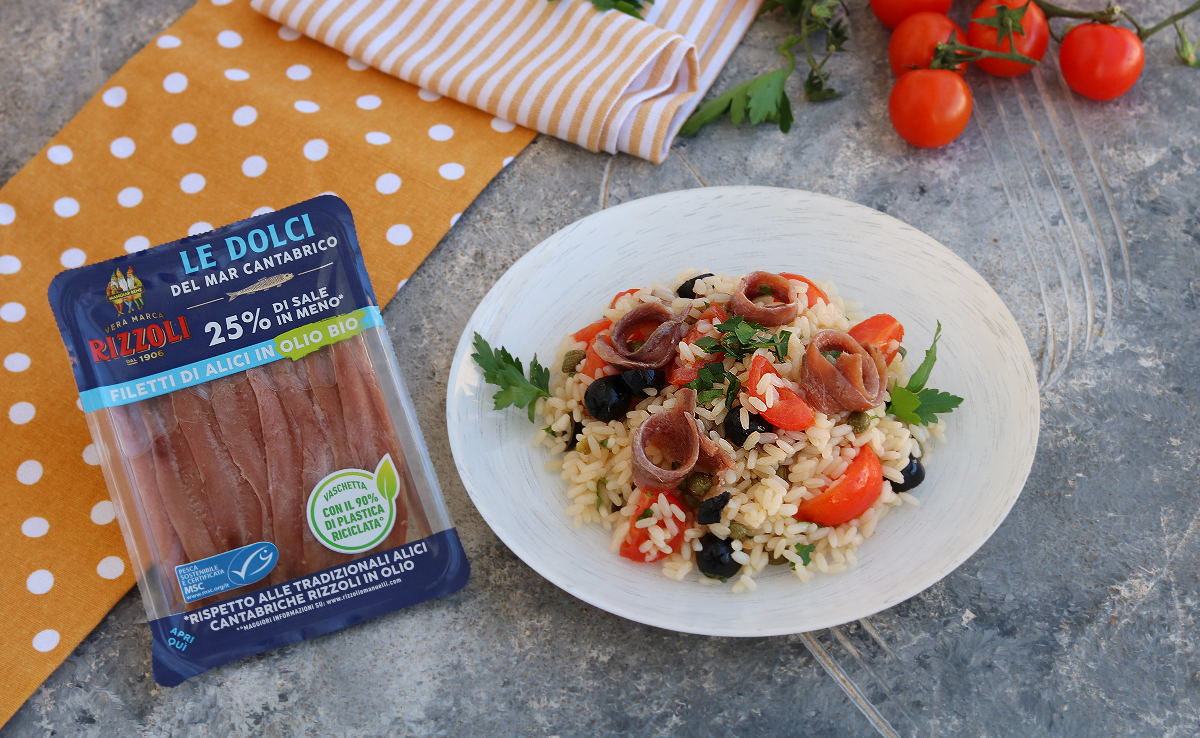 Insalata di riso alla puttanesca