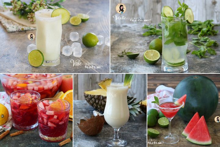 Cocktail per Ferragosto 5 ricette top dell'estate! Ricette di cocktail alcolici e analcolici per Ferragosto, facilissimi da fare in casa