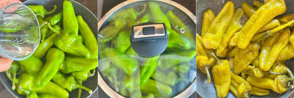 Come cucinare i friggitelli come pulirli, come cuocerli e come conservarli ricetta velocissima e facile per un contorno buonissimo!