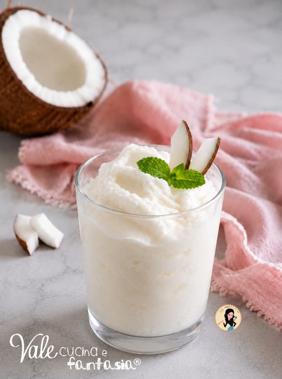 Granita al cocco la RICETTA dell'estate che NON MOLLERETE più! Come fare la granita al latte di cocco fatta in casa con pochi ingredienti!