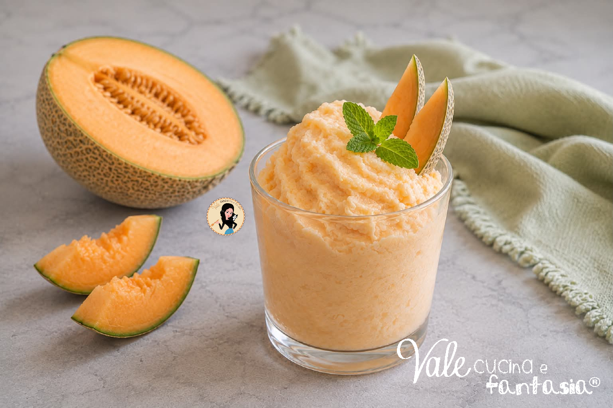 Granita al melone la RICETTA ESTIVA fresca, cremosa e semplicissima!