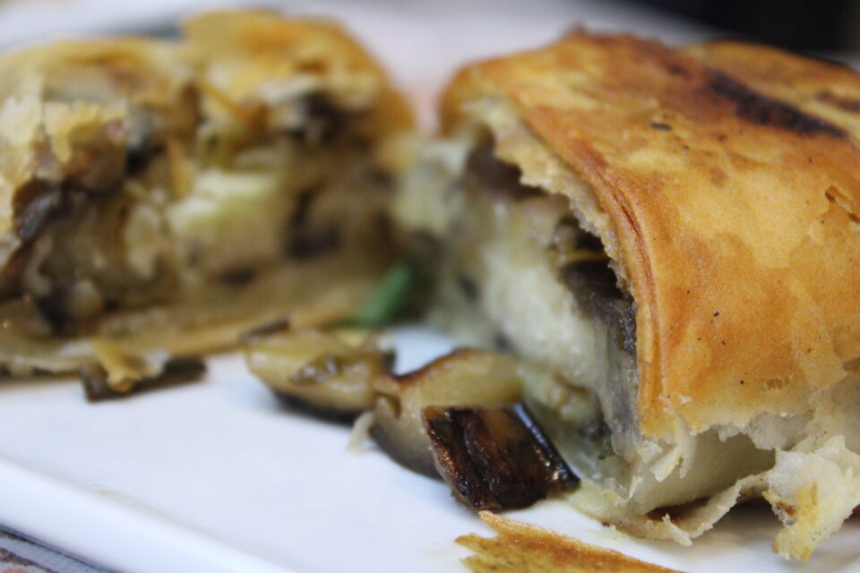 Fagottini di melanzane alla menta