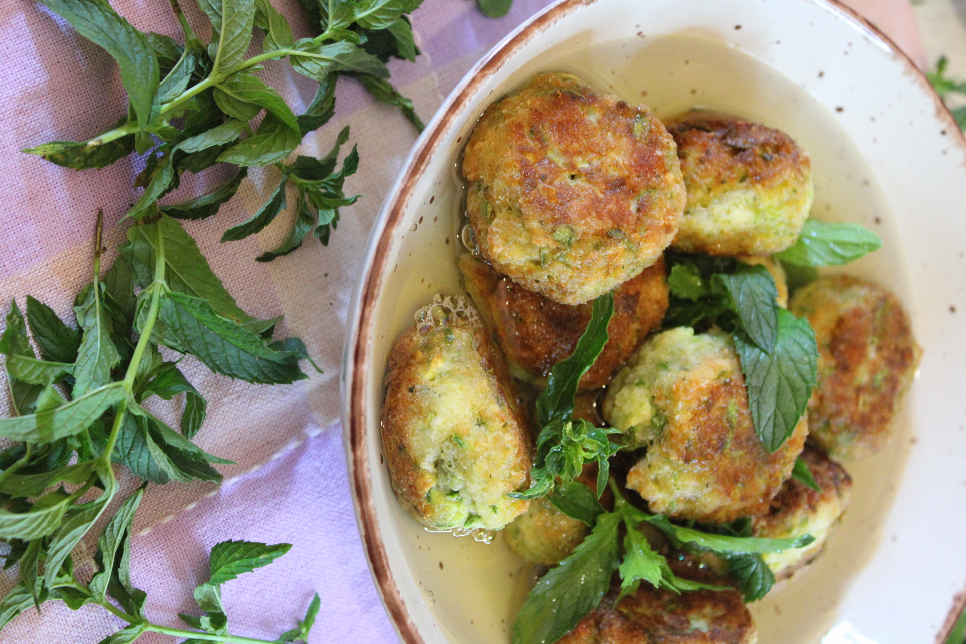 Polpette di zucchini in carpione
