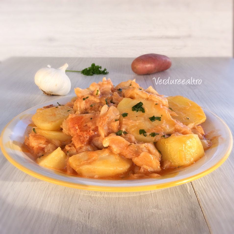 Stoccafisso con patate in padella