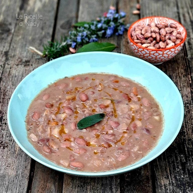 Minestrone Di Fagioli Borlotti - Le Ricette Di Nady Verdureealtro