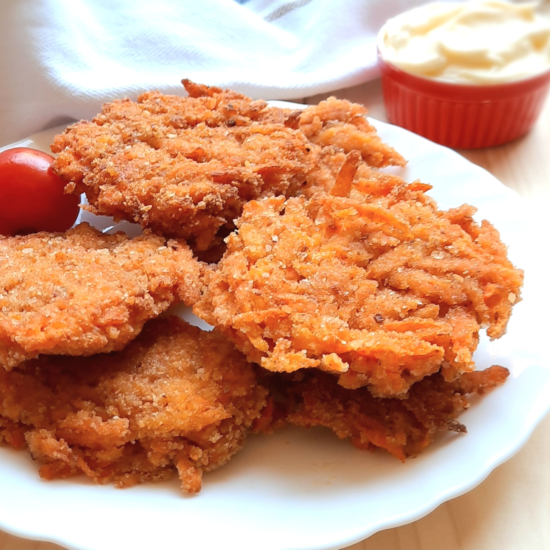 Frittelle facili di Carote - Le Ricette di Nady Verdureealtro