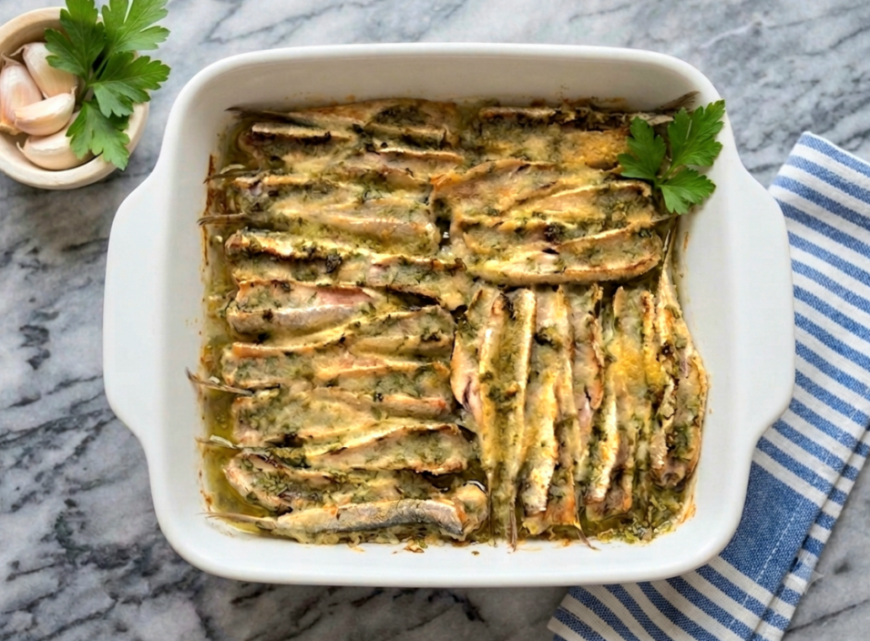 Sardine gratinate al forno