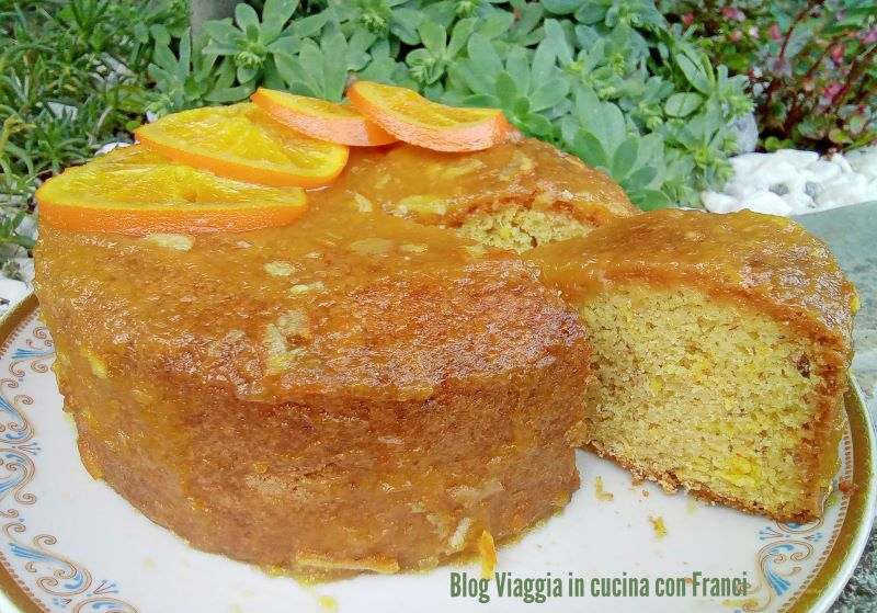 torta dolce pan d'arancia siciliana